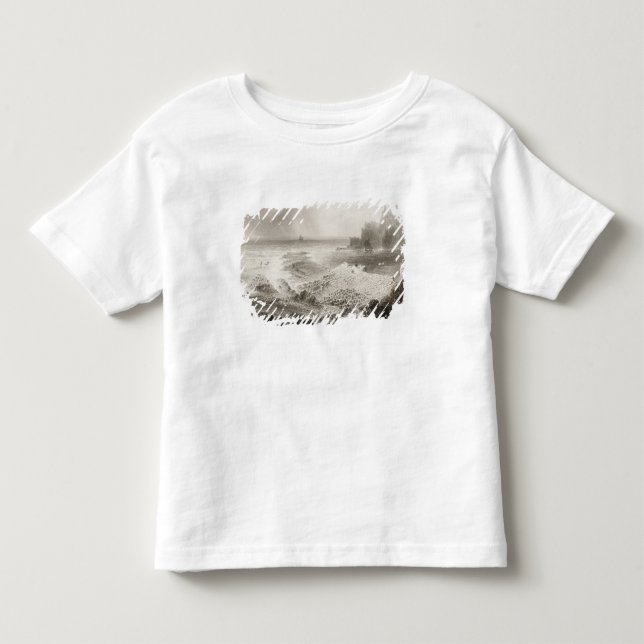 Camiseta Infantil A calçada do gigante de cima de (Frente)