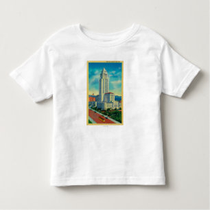 Camiseta Infantil A câmara municipal de Los Angeles