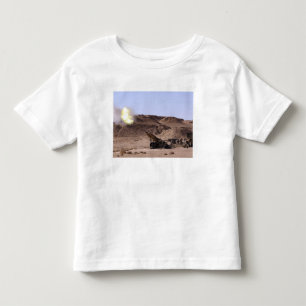 Camiseta Infantil A chama e o fumo emergem do focinho