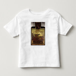 Camiseta Infantil A chegada da rainha Elizabeth mim no Tilbury