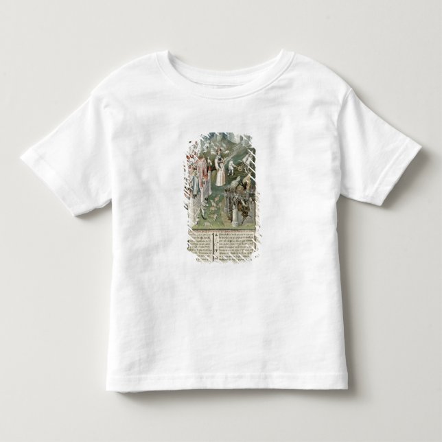Camiseta Infantil A cidade do deus, cidade de Caen e cidade de (Frente)