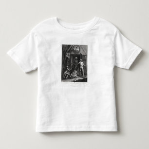 Camiseta Infantil A descoberta da correspondência real