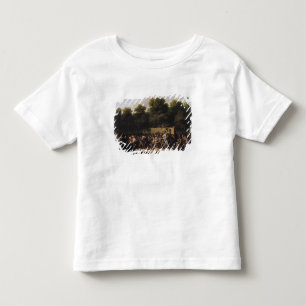 Camiseta Infantil A distribuição da comida e do vinho