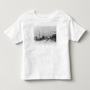 Camiseta Infantil A estação de comboio do trem Berlim-Potsdam