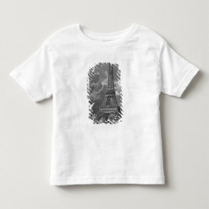 Camiseta Infantil A exposição do universal da torre Eiffel