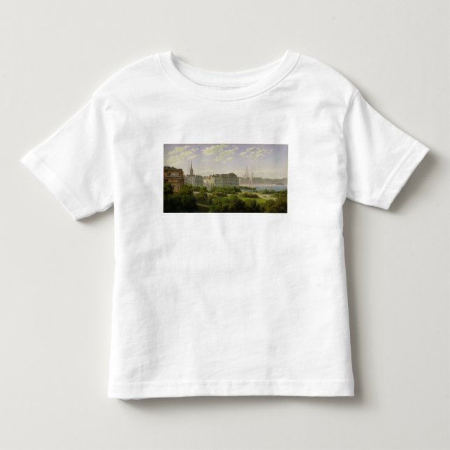 Camiseta Infantil A Hamburgo Kunsthalle (Frente)