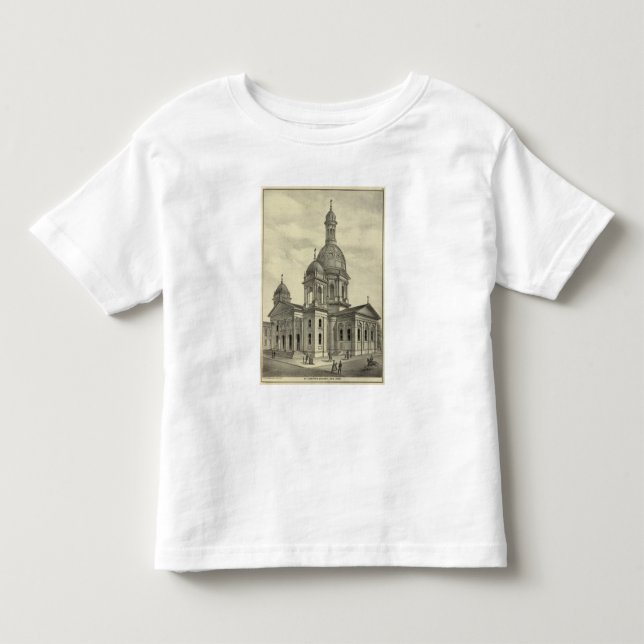 Camiseta Infantil A igreja de St Joseph (Frente)