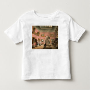 Camiseta Infantil A instituição britânica, alameda do nuvem