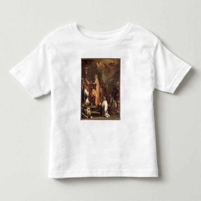 Camiseta Infantil A massa de St Gregory (Frente)