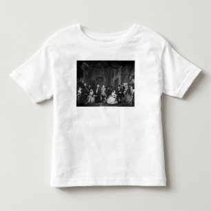 Camiseta Infantil A ópera do mendigo, cena III, ato XI, c.1728