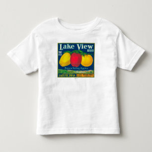 Camiseta Infantil A opinião Apple do lago etiqueta - Watsonville, C