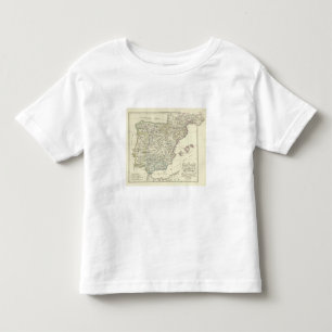 Camiseta Infantil A península ibérica