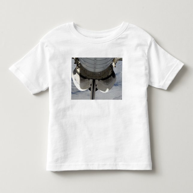 Camiseta Infantil A porção do Endeavador do Ônibus Espacial 2 (Frente)