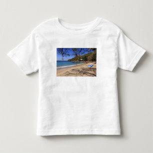 Camiseta Infantil A praia no Parque Nacional da Ilha dos Pombos