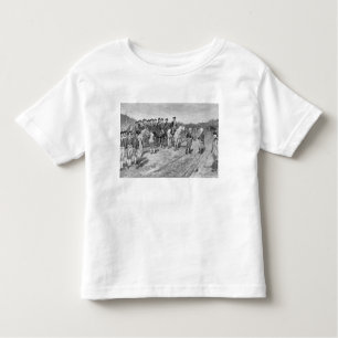 Camiseta Infantil A rendição de Cornwallis em Yorktown