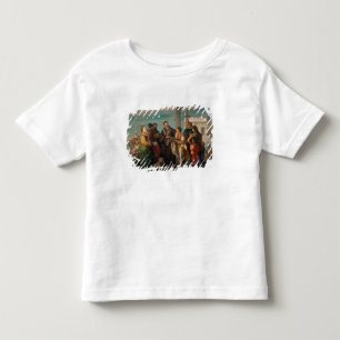 Camiseta Infantil A reunião entre Titian (1488-1576) e Verones