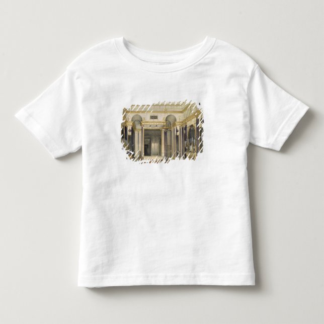 Camiseta Infantil A sala de estar da imperatriz Maria (Frente)