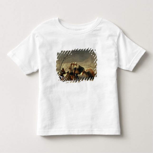 Camiseta Infantil A tempestade de neve, 1786-87 (Frente)