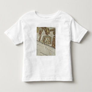 Camiseta Infantil A torre e o St. Catherine, detalhe da torre