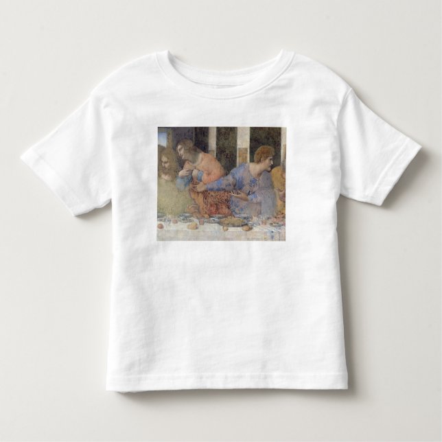 Camiseta Infantil A última ceia, 1495-97 2 (Frente)