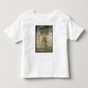 Camiseta Infantil A visitação, detalhe do interior da capela