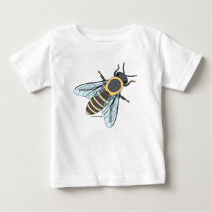 Camiseta infantil - Abelha (branca)