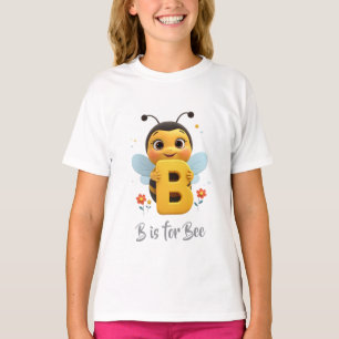 Camiseta Infantil Abelha Fofa B é de Abelha Cami