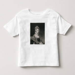 Camiseta Infantil Abigail Adams, gravado por G.F. Tempestade