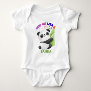Camiseta infantil - Abraçar-me como um 🐼 de Panda