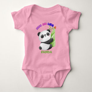 Camiseta infantil - Abraçar-me como um 🐼 de Panda