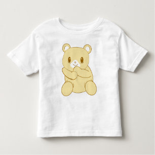 Camiseta Infantil Abraçar-me Urso.