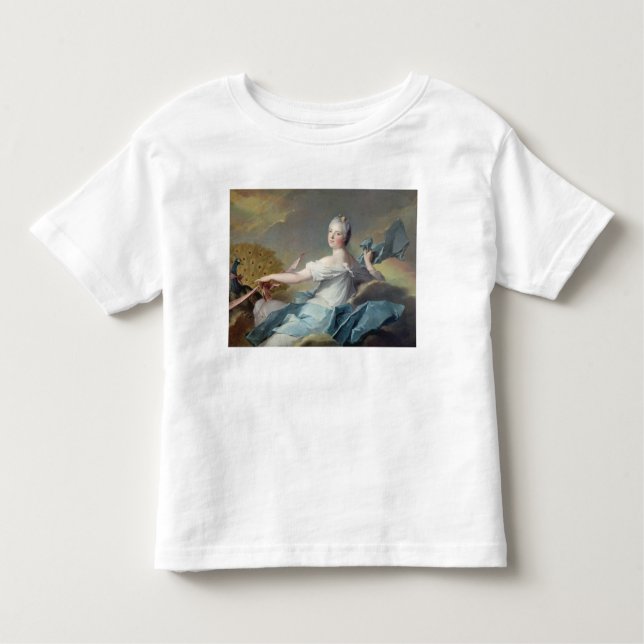 Camiseta Infantil Adelaide de France, como o elemento do ar (Frente)