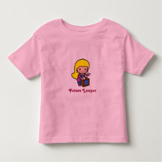 Camiseta Infantil Advogado Futuro - Rapariga