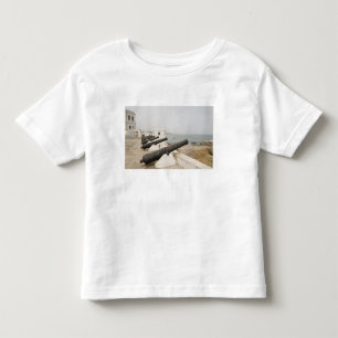 Camiseta Infantil África, África Ocidental, Gana, Elmina. Canhões gu