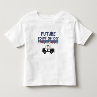 Camiseta Infantil Agente da polícia futuro