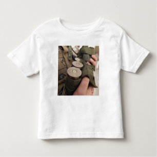 Camiseta Infantil Alças dos berços marinhos de granadas de 40 mm