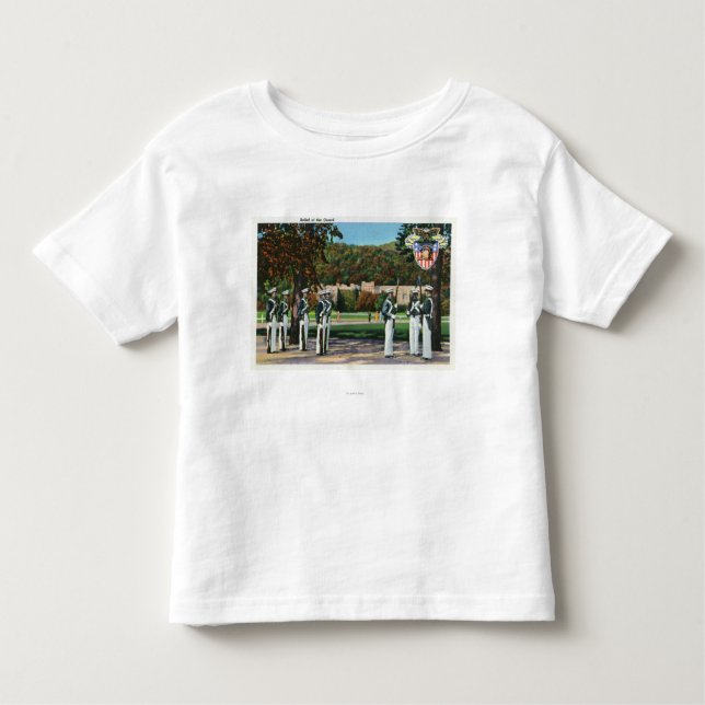 Camiseta Infantil Alivio da cena da guarda (Frente)
