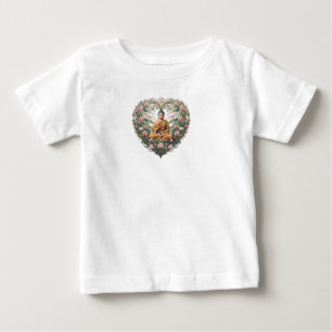 Camiseta Infantil Alma Buda Meditação Zen