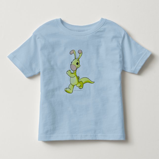 Camiseta Infantil Amarelo de Blumaroo (Frente)