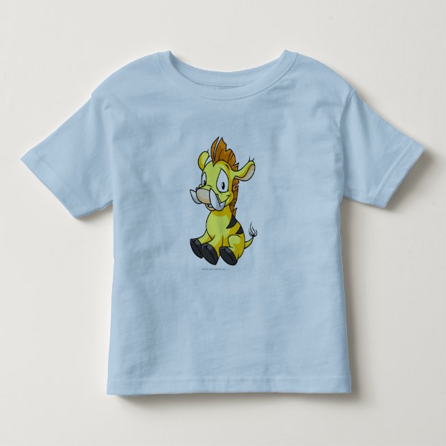 Camiseta Infantil Amarelo de Moehog (Frente)