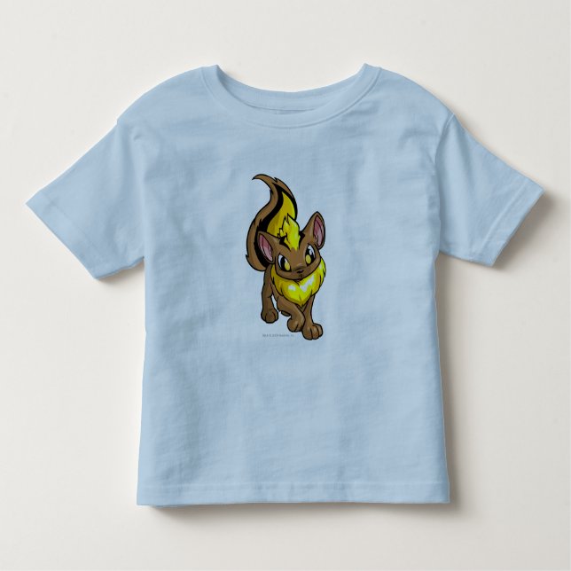 Camiseta Infantil Amarelo de Xweetok (Frente)