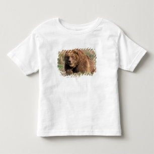 Camiseta Infantil América do Norte, EUA, Alasca, Ilha Kodiak,