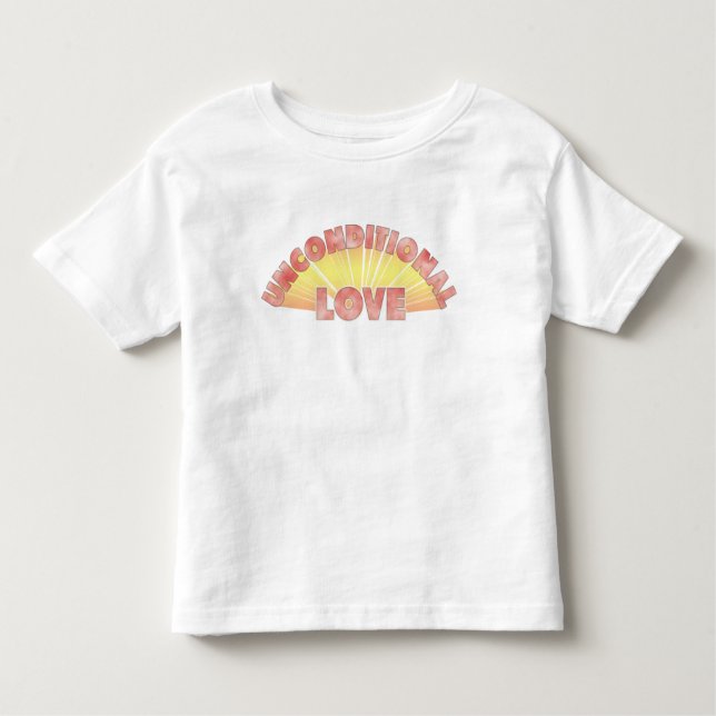 Camiseta infantil Amor Incondicional (Frente)