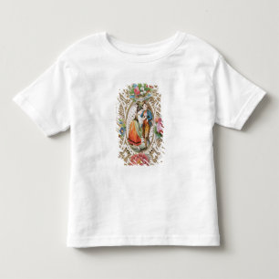 Camiseta Infantil Amor, inocência, cartão dos namorados, c.1870 (li