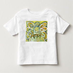 Camiseta Infantil Amor Inspiration Angel Shirt (Arte em ambos os lad