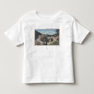 Camiseta Infantil Anaconda, Montana - curva em ferradura
