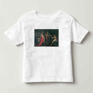 Camiseta Infantil Angélica e a amarração, Medoro, 1634 (óleo em