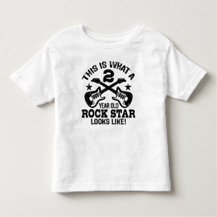Camiseta Infantil Aniversário de 2 anos
