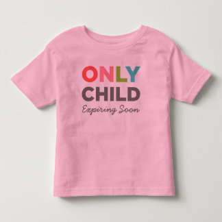Camiseta Infantil APENAS CRIANÇAS A Expirar Em Breve