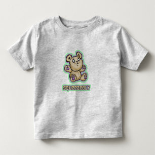 Camiseta Infantil Aperte-me o desenho do Urso de Teddy